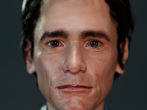 Jim Carrey 3D Model