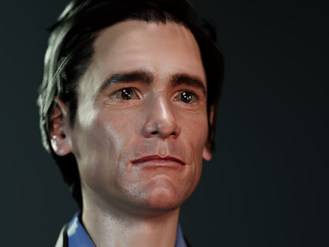 Jim Carrey 3D Model