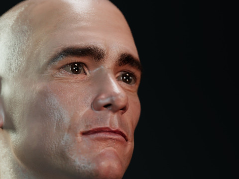 Jim Carrey 3D Model