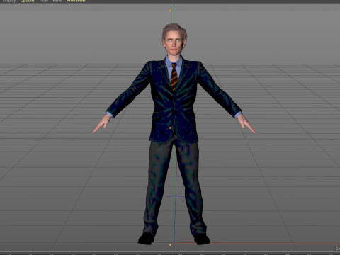Jim Carrey 3D Model
