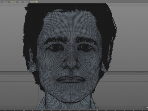 Jim Carrey 3D Model