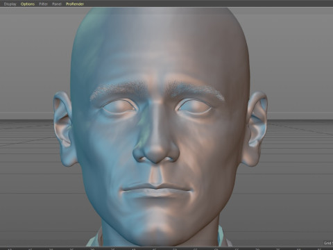 Jim Carrey 3D Model