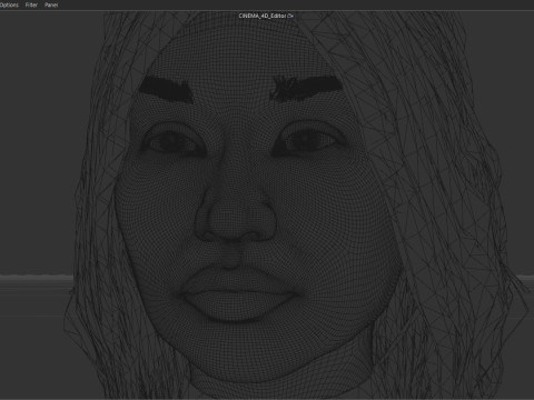 Nicki Minaj 3D Model