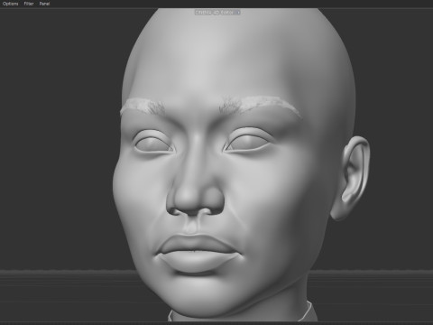 Nicki Minaj 3D Model