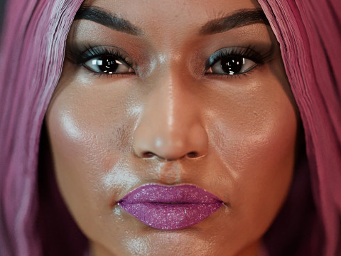 Nicki Minaj 3D Model