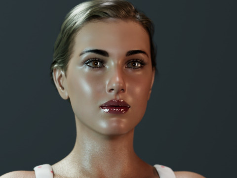 Millie Bobby Brown 3D Model