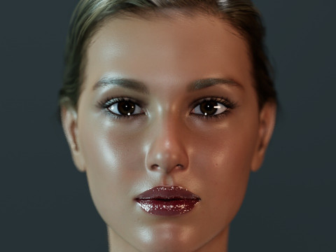 Millie Bobby Brown 3D Model