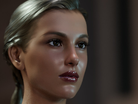 Millie Bobby Brown 3D Model