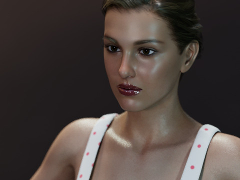 Millie Bobby Brown 3D Model