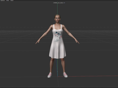 Millie Bobby Brown 3D Model