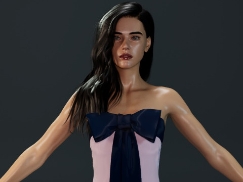 Jennifer Connelly 3D 模型