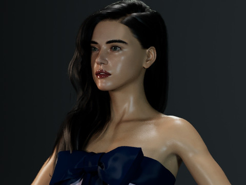 Jennifer Connelly 3D 模型