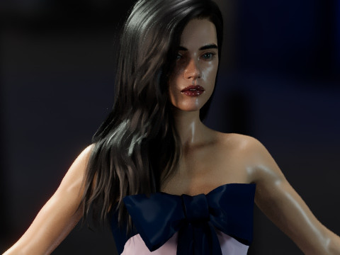 Jennifer Connelly 3D 模型