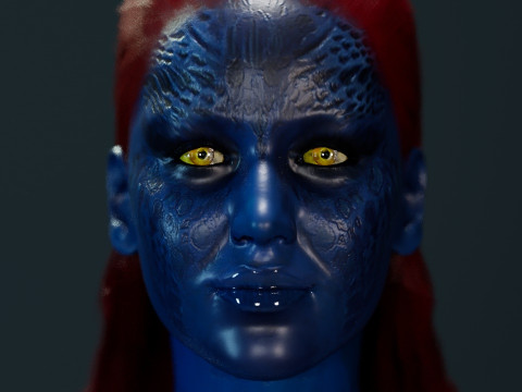 Mystique 3D Model