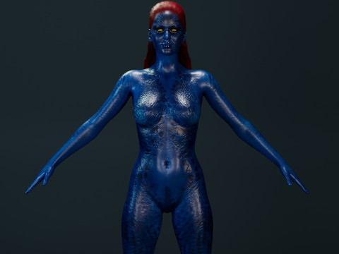 Mystique 3D Model