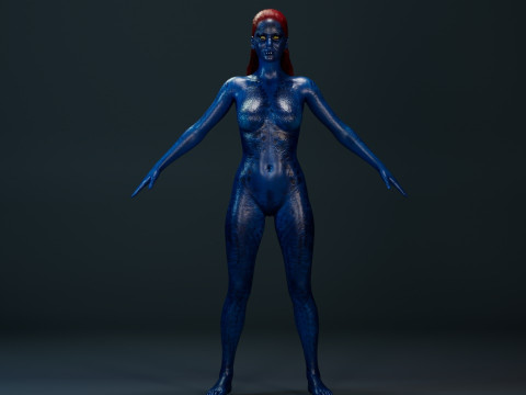 Mystique 3D Model