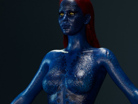 Mystique 3D Model