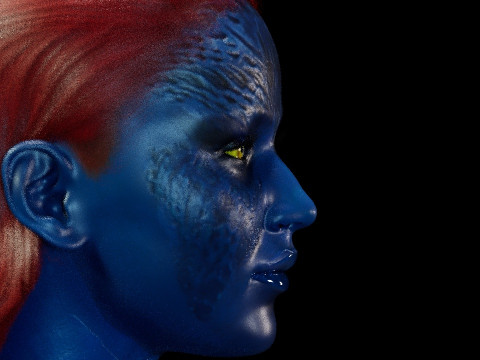 Mystique 3D Model