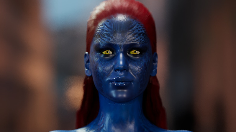 Mystique 3D Model .c4d .max .obj .3ds .fbx .stl .blend