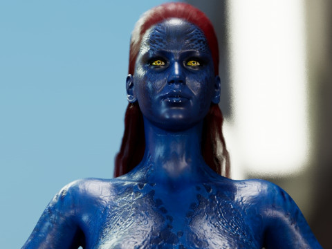 Mystique 3D Model
