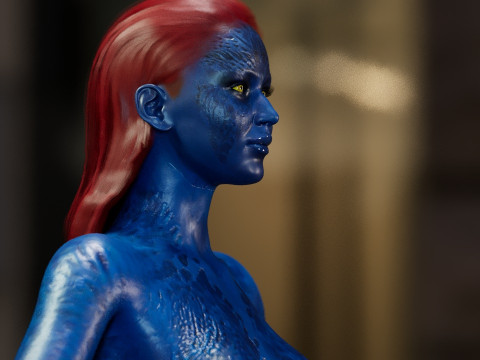 Mystique 3D Model