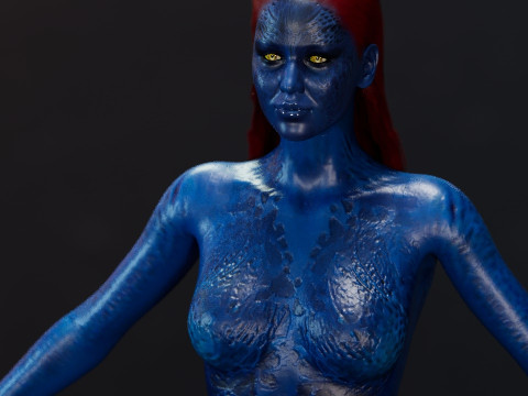 Mystique 3D Model