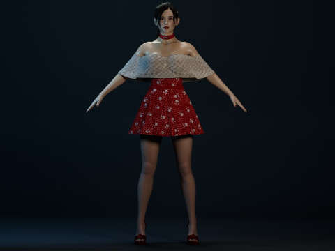 Jennifer Love Hewitt 3D 模型