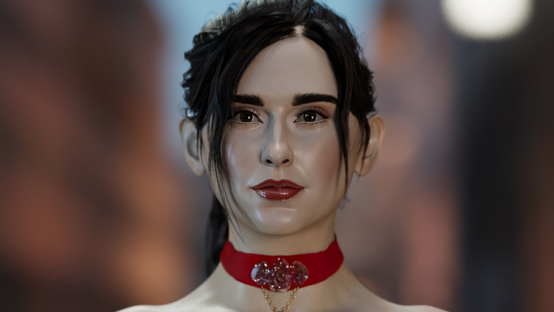 Jennifer Love Hewitt 3D 模型 .c4d .max .obj .3ds .fbx .stl .blend