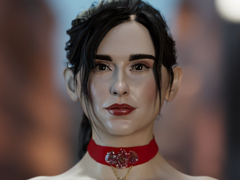 Jennifer Love Hewitt 3D Model