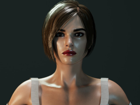 Keira Knightley 3D 모델
