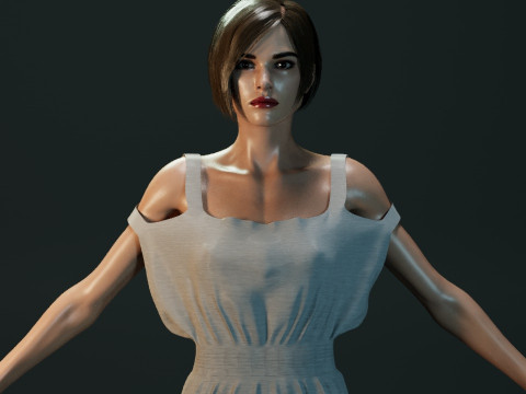 Keira Knightley 3D 모델