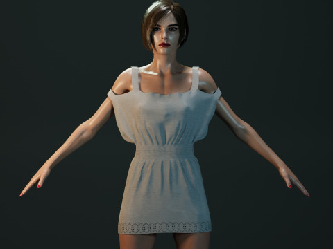 Keira Knightley 3D 모델