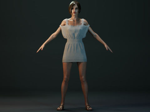 Keira Knightley 3D 모델
