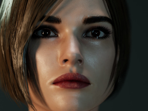 Keira Knightley 3D 모델