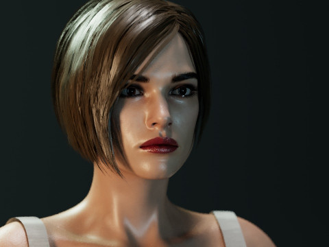 Keira Knightley 3D 모델