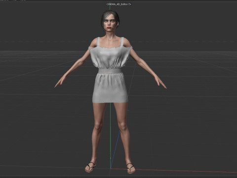 Keira Knightley 3D 모델