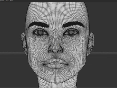 Keira Knightley 3D 모델