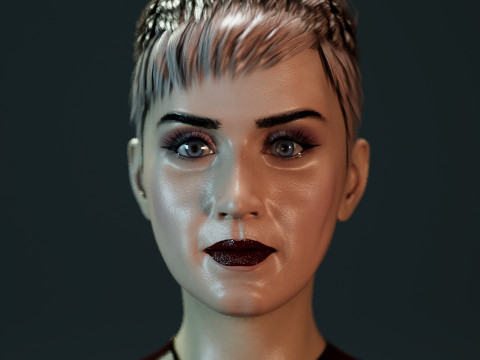 Katy Perry Model 3D
