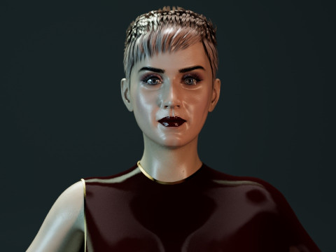 Katy Perry Model 3D