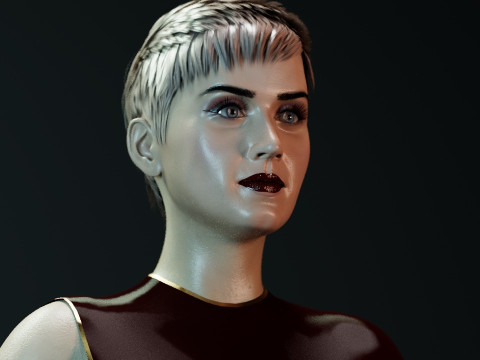 Katy Perry Model 3D
