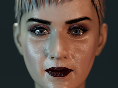 Katy Perry Model 3D