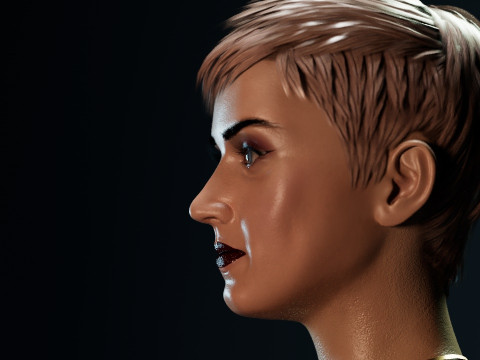 Katy Perry Model 3D