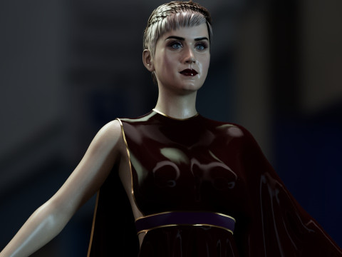 Katy Perry Model 3D