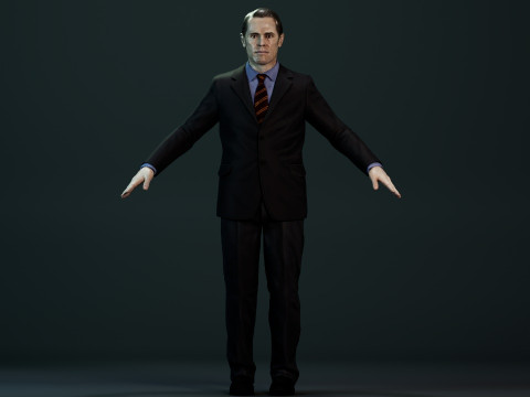 Willem Dafoe Modèle 3D