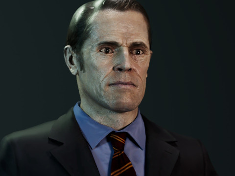 Willem Dafoe Modèle 3D
