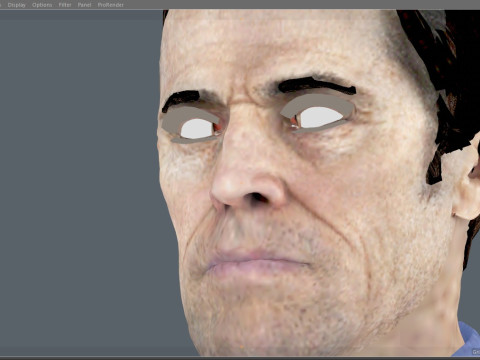 Willem Dafoe Modèle 3D