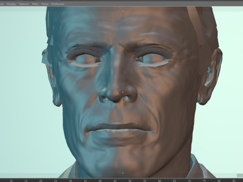 Willem Dafoe Modèle 3D