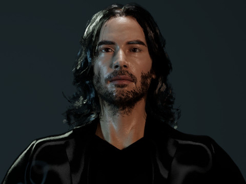 John Wick 3D Model