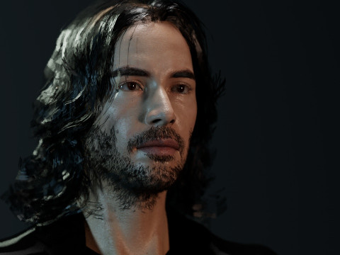 John Wick 3D Model