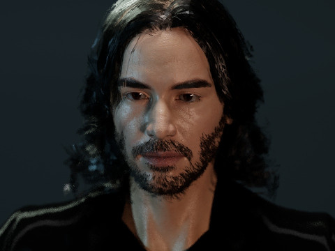 John Wick 3D Model